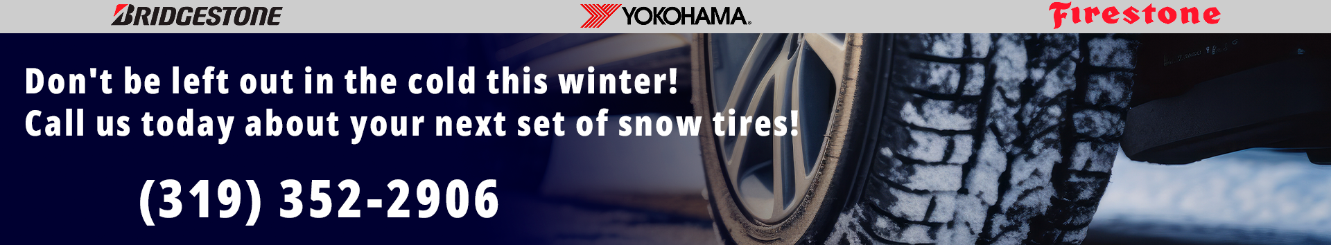 Waverly Tire winter is coming